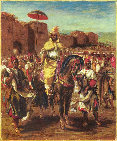  Portrat des Sultans von Marokko
